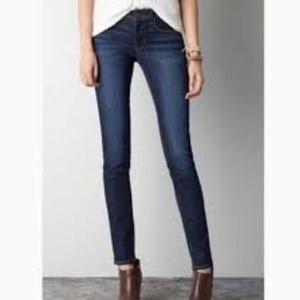 American Eagle Outfitters indigo super stretch skinny jeans